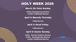 HOLY WEEK